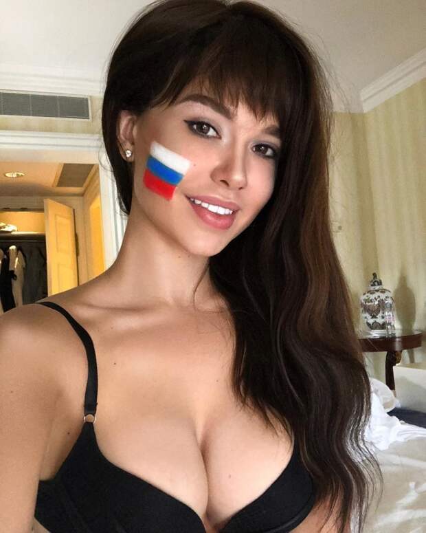 Как Маша сделала Наташу: в России появилась новая горячая болельщица футбола Instagram, liman_maria, девушки, красота, модель, мундиаль, чм2018