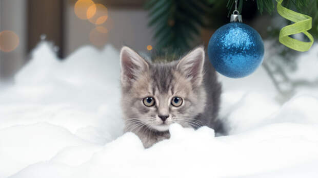 Подарок под ёлкой