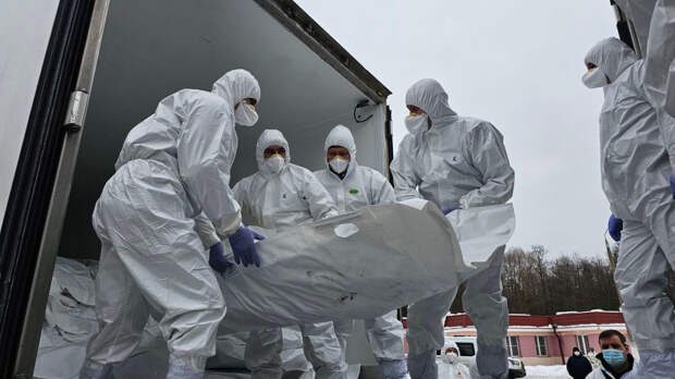 Появилось фото с места передачи Россией Украине тысячи тел военнослужащих