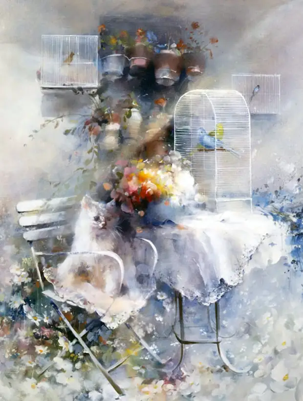 Художник Willem Haenraets. Когда несбывшееся зовёт нас…