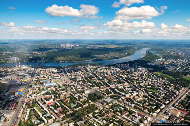 Центральная часть города Кемерово