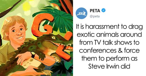 53 People Call Out PETA For Their ‘Insensitive’ Criticism Of Steve Irwin