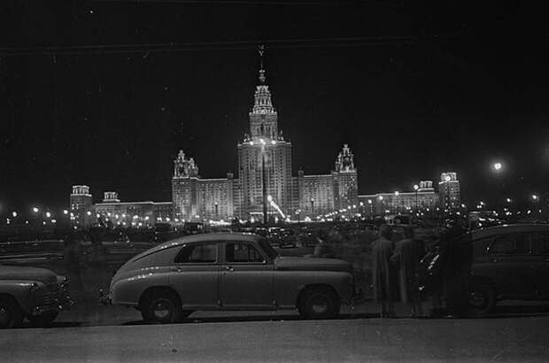 Москва, 1950-е. Увидеть, интересные, фото