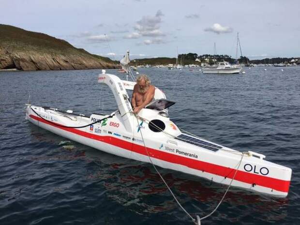70-летний пенсионер успешно пересёк Атлантику на каяке — в третий раз Александр Доба, каяк, океан, пенсионер, путешествие