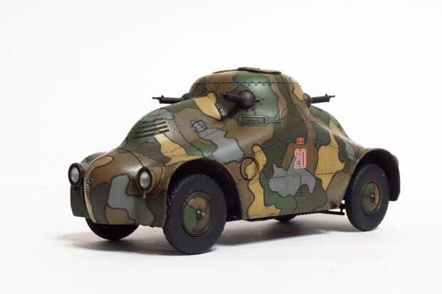 Средний бронеавтомобиль Škoda PA-II “Zelva”