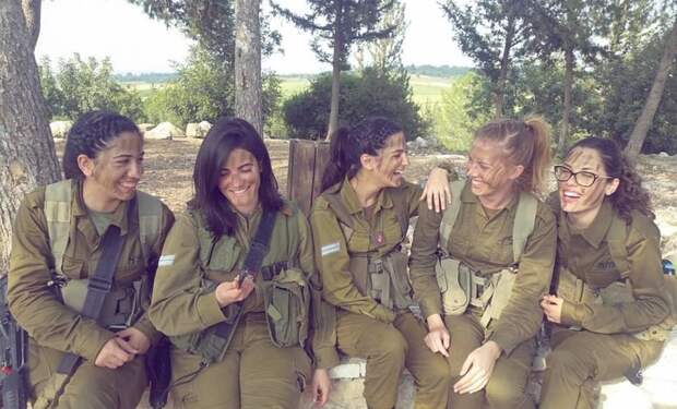 Красотки на службе в израильской армии армия, девушки, израиль