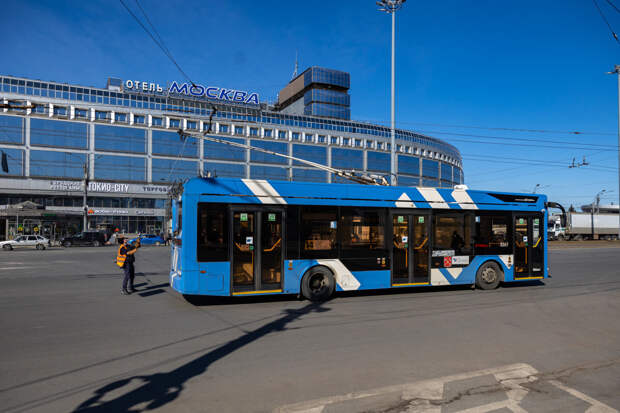 В Петербурге изменился троллейбусный маршрут № 28