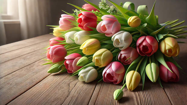 Врач предупредила, кому лучше не дарить тюльпаны