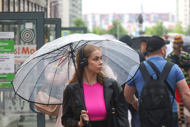 В понедельник в Петербурге пройдут кратковременные дожди