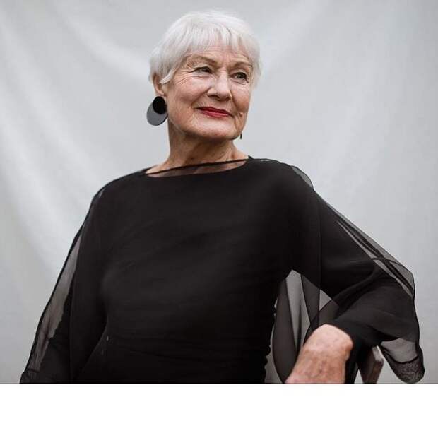 80-летняя женщина подписала контракт с модельным агентством. Она мечтает стать супермоделью (фото)