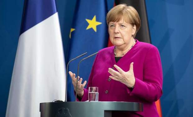 Ангела Меркель боится назло Москве отморозить себе уши