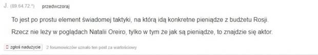 Поляков в Сети разозлило решение Наталии Орейро получить российский паспорт