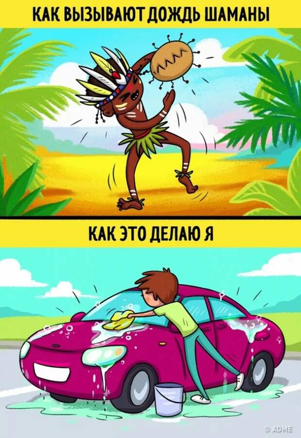 Всем автовладельцам будут близки и понятны эти симпатичные комиксы про вашего любимого "железного коня"