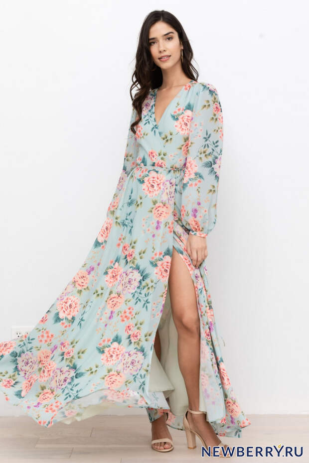 15 платьев в цветочный принт на весну Yumi Kim 2020
