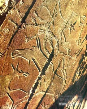 петроглифы и писаницы, Средний Енисей, Оглахты