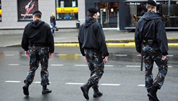 Полицейские в Минске. Архивное фото