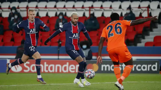 ПСЖ разгромил «Истанбул» в матче ЛЧ, который был прерван из-за расистского скандала