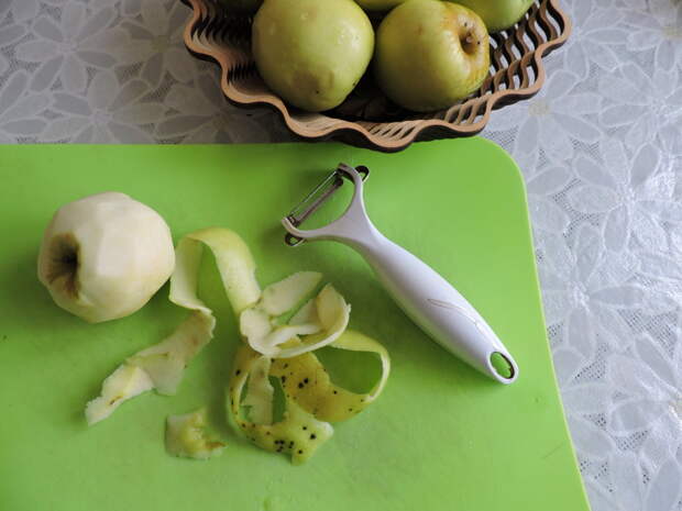 Яблоки очистить от кожуры и семян еда, своими руками, сделай сам