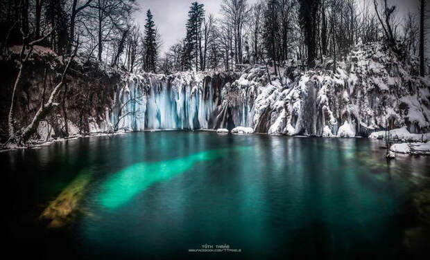 Зимние Плитвицкие озера в фотографиях Tamas Toth Зимние Плитвицкие озера в фотографиях Tamas Toth