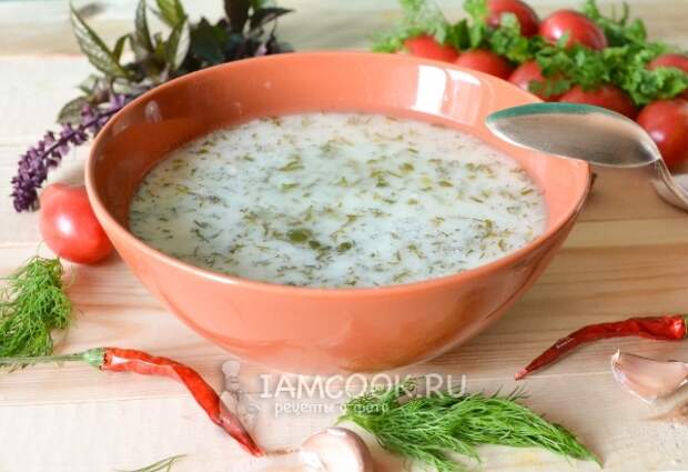Фото азербайджанского супа Довга
