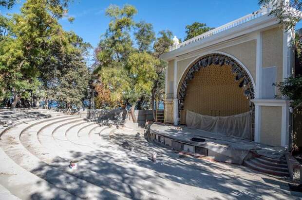 Эстрада «Ракушка» будет запущена в работу с 30 декабря