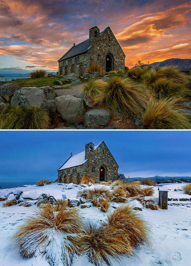Church Of The Good Shepherd, Lake Tekapo, New Zealand