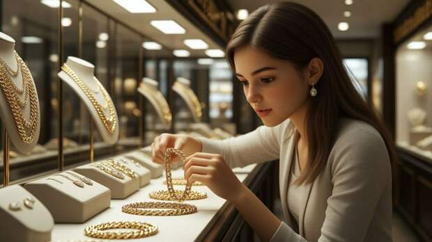 Шорох выдал девушку в Барнауле, пытавшуюся очень тихо украсть золотую цепочку