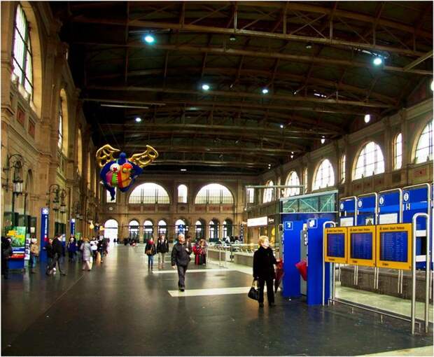 Вокзал в Цюрихе