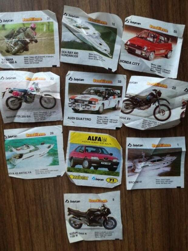 Фантики - детская валюта конца 80х-начала 90х