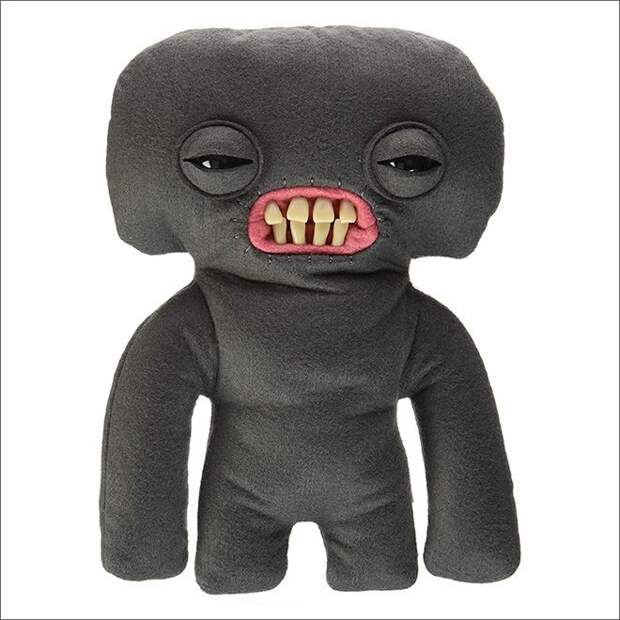 Мягкие игрушки-монстры Fugglers с человеческими зубами