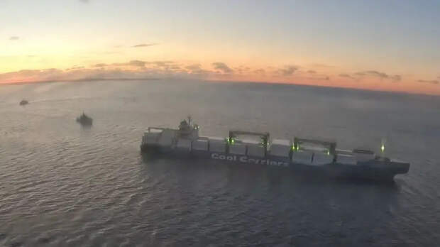 Эстония задержала контейнеровоз с российским экипажем