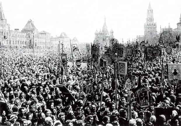 Первый год при большевиках. Снимки Москвы в 1918 году.