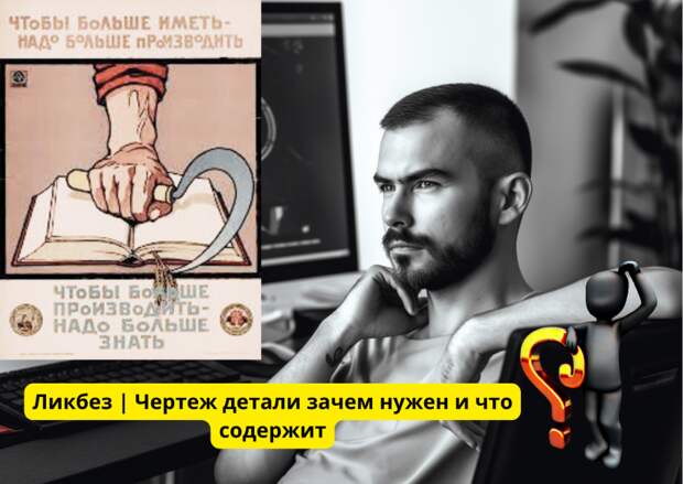 Ликбез | Чертеж детали зачем нужен и что содержит