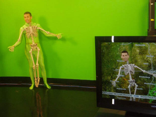 Weatherman's Amazing Halloween Costume