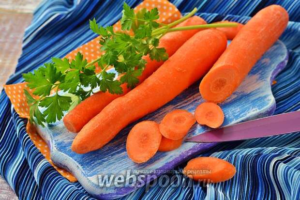 Фото Как чистить морковь