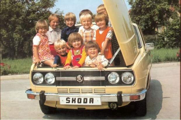 Skoda 105/120 — заднемоторный седан с секретом