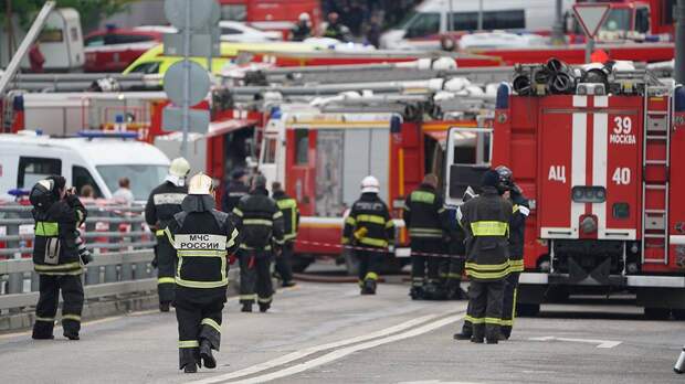 Пожар на подмосковном складе Ozon удалось локализовать