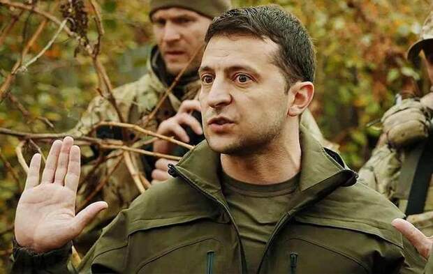 Зеленский готов к бегству с Украины Зеленский готов к бегству с Украины