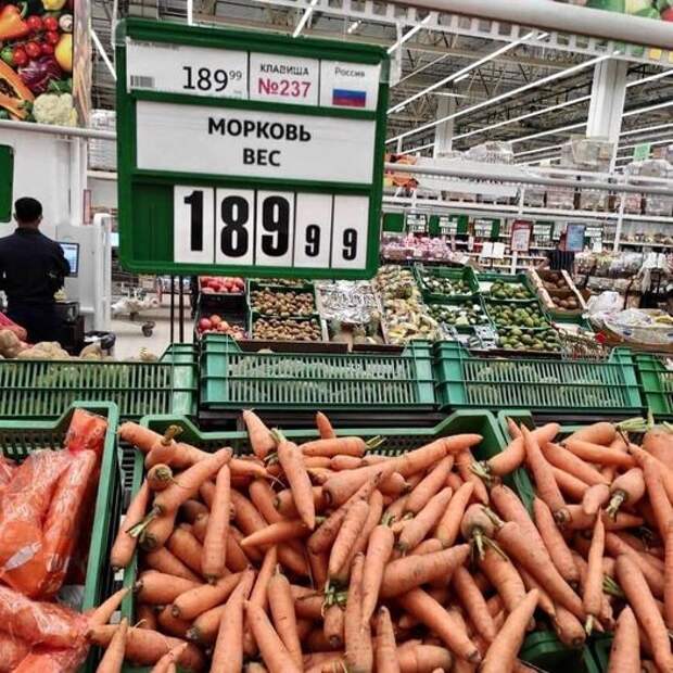 Правильно - картошку, морковку, свеклу, крупы...