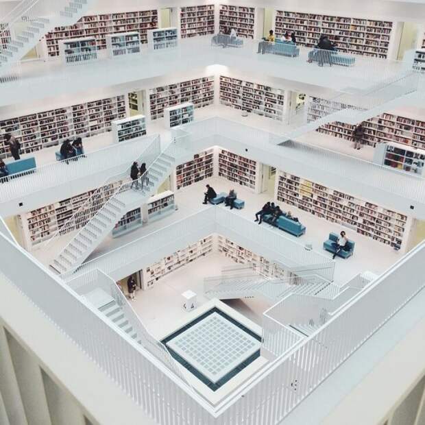 Городская библиотека Штутгарта 