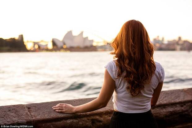 Бенедетта из итальянской Вероны любуется красотами Сиднея красота, рыжий, фото