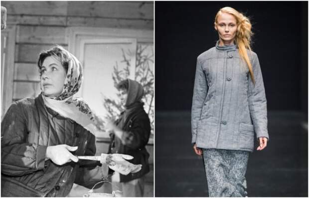 В СССР стеганая куртка была рабочей одеждой, а сейчас – и в пир, и в мир