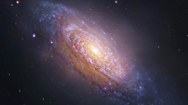 Ученые обнаружили древнейшую спиральную галактику