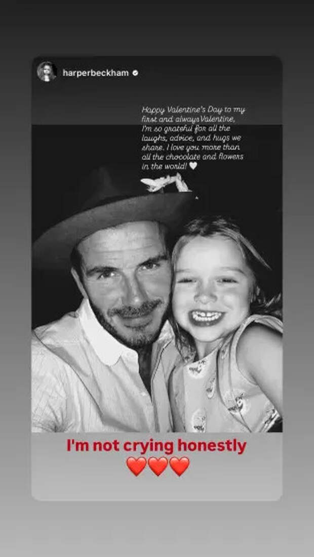 Дэвид и Харпер Бекхэм