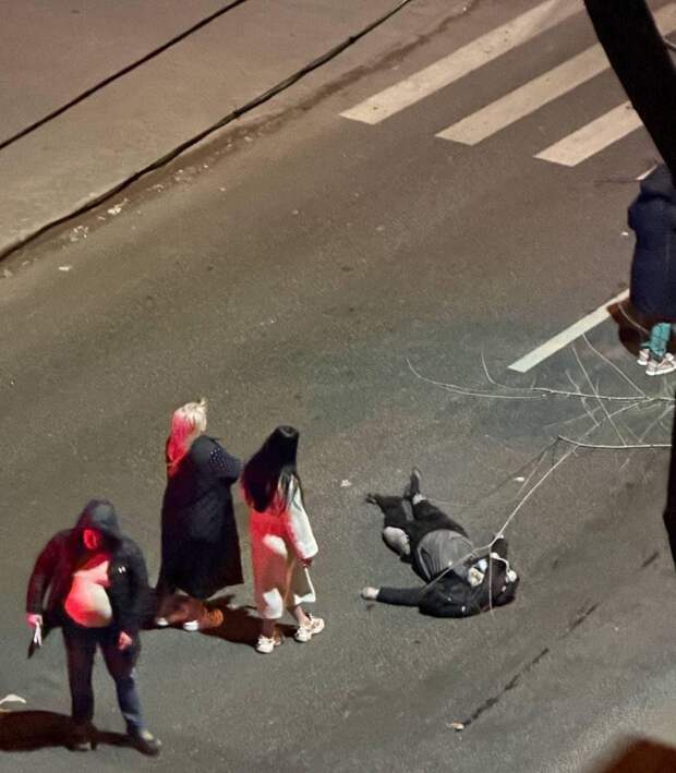 Сбили человека на пересечении пр. Гурова и ул