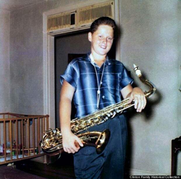 5. Билл Клинтон, 12 лет (1958 г.) интересное, люди, фотографии