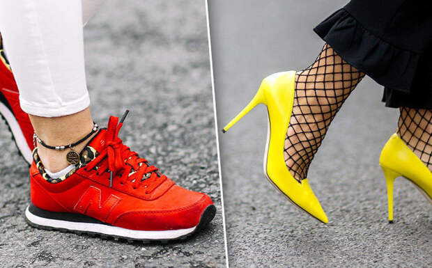 Самый яркий тренд: как и с чем носить цветную обувь этой весной