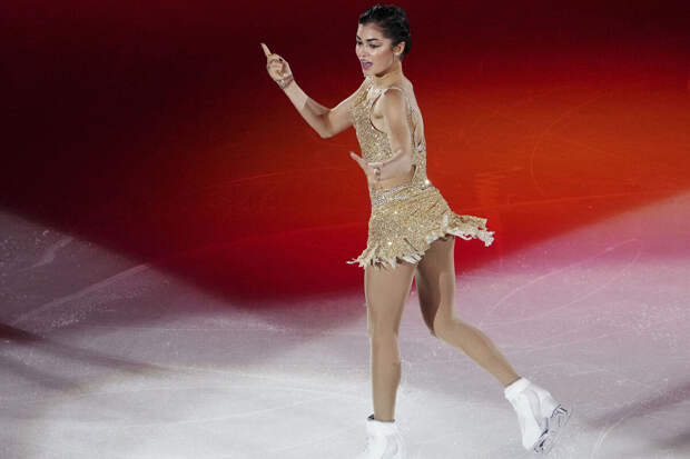 Российская фигуристка Петросян провела заключительную тренировку перед ОИ