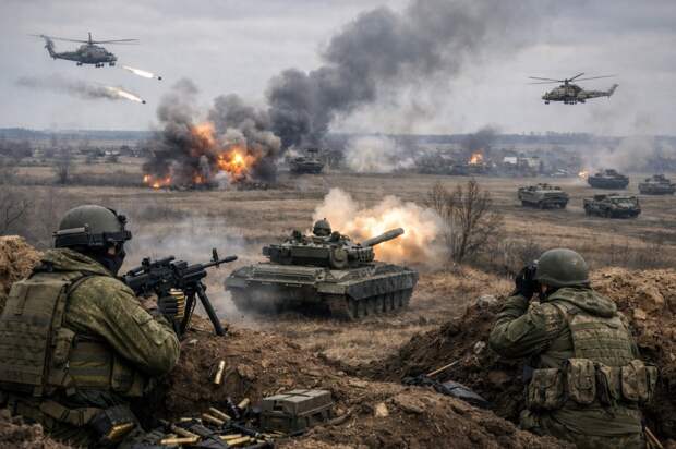 ВС РФ перешли к контрударам и активному наступлению под Гуляйполем