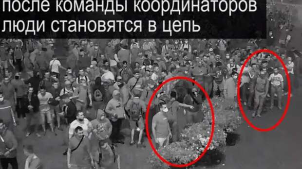 Спортивные парни с ранцами. Кто направляет беломайдан в Беларуси. Анализ видео протестов